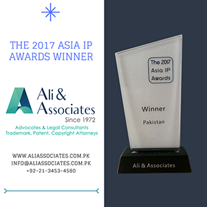 Ali & Associates Triumphs at the Asia IP Awards 2017
